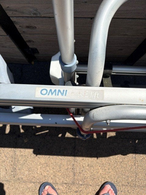 fietsdrager omni / thule bike lift, Caravans en Kamperen, Caravan accessoires, Gebruikt, Ophalen