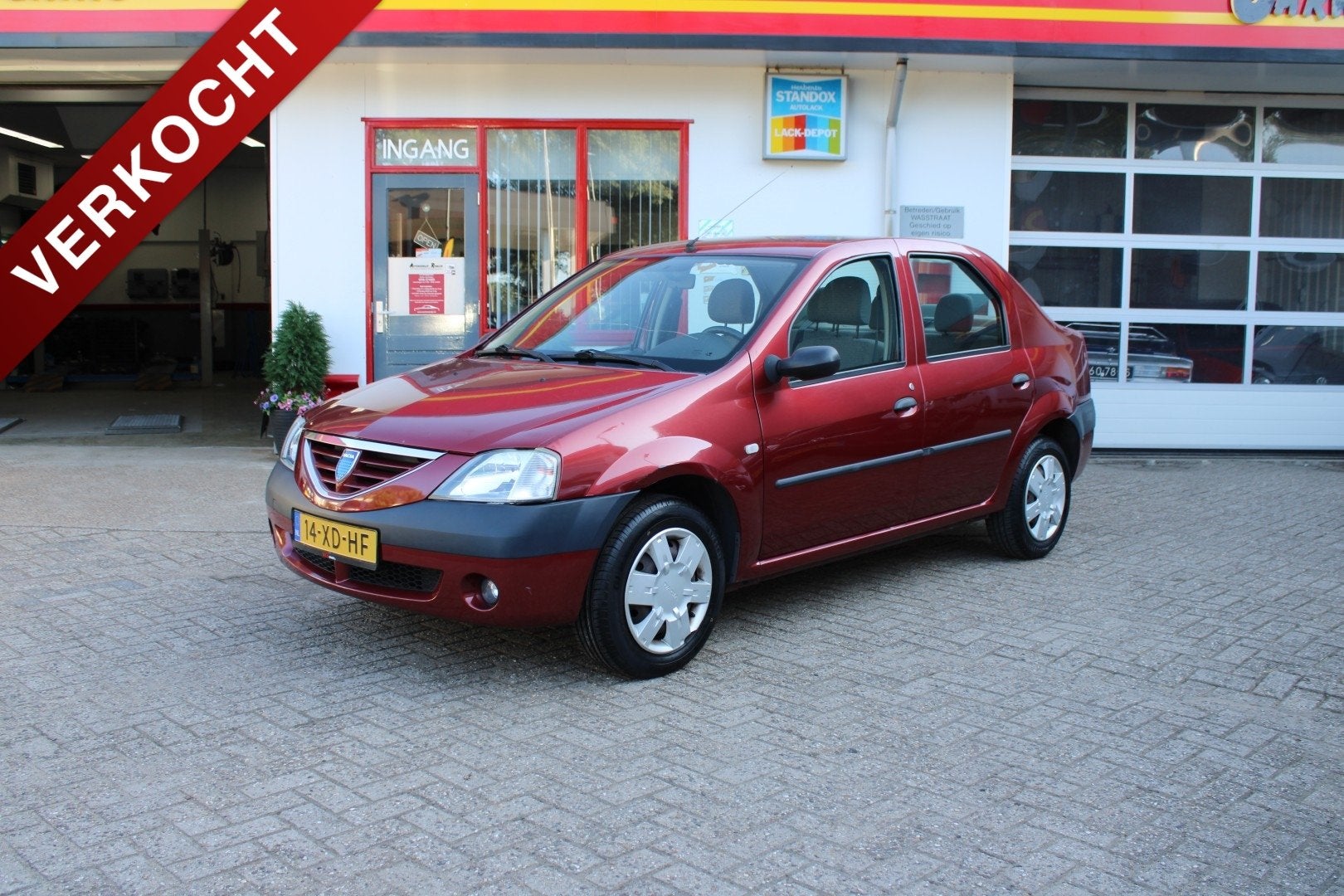 Dacia Logan 1.4 SEDAN E4 NIEUWE APK, Auto's, Dacia, Gebruikt, 31 €/maand, Logan, Bedrijf