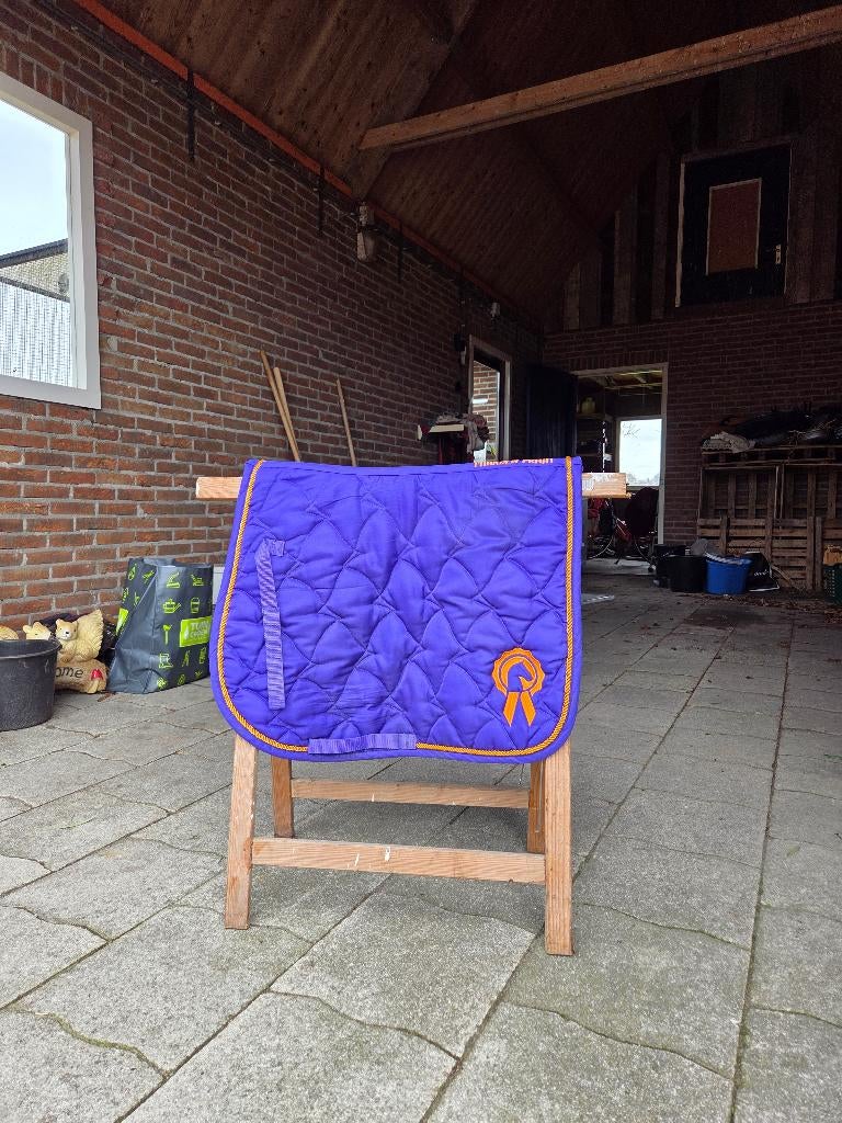 Dekje paarden praat paars, Ophalen of Verzenden, Gebruikt