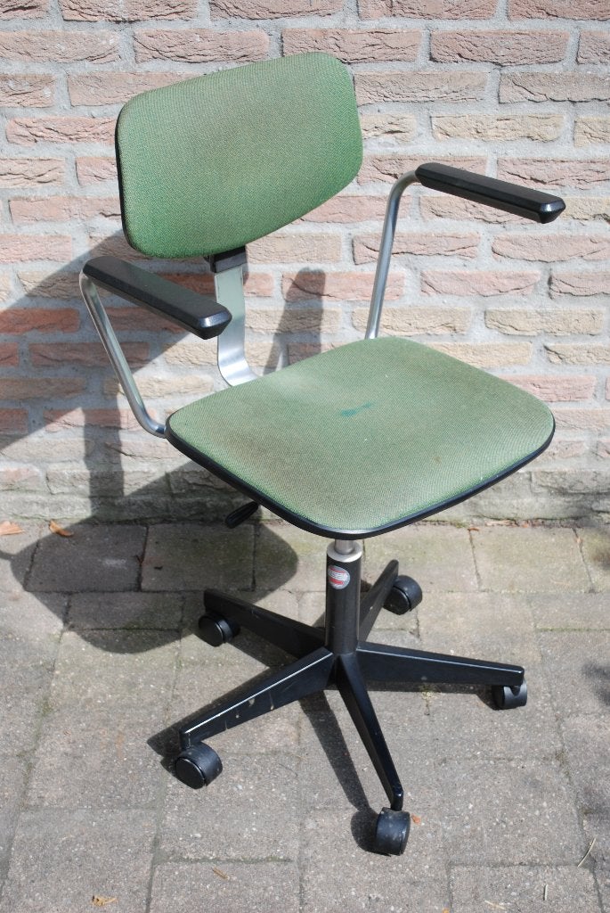 Gispen Bureaustoel groen, Ophalen, Gebruikt, Nb, Bureaustoel