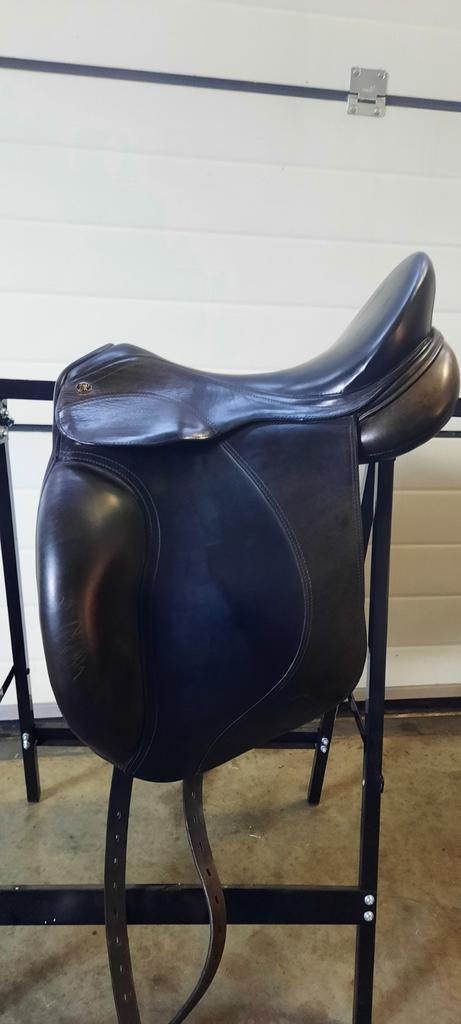 Mooi kwalitatief leren zadel, Dieren en Toebehoren, Ophalen of Verzenden, Gebruikt, Dressuur