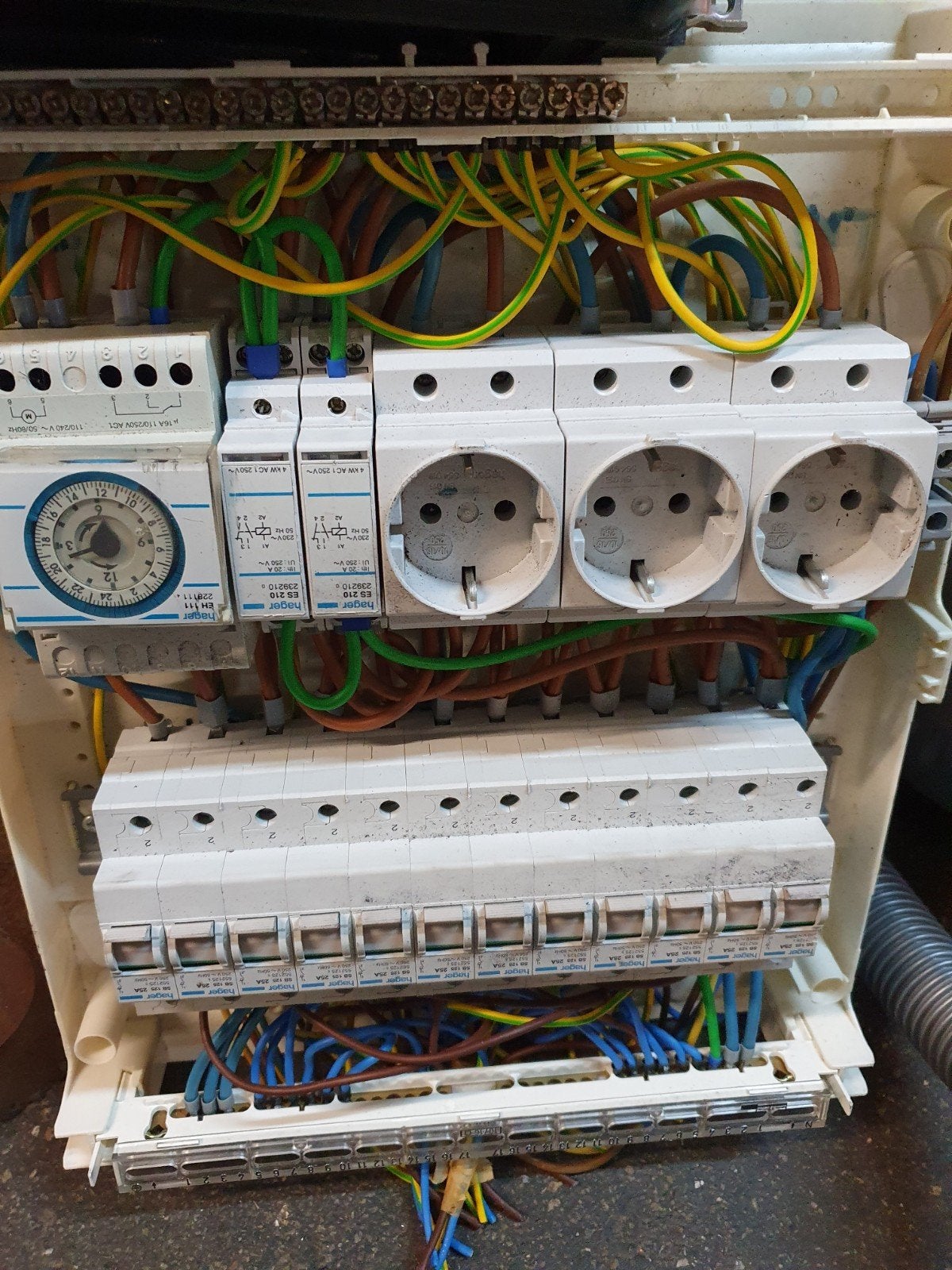 schakelbord/ schakelkast hager igst, Ophalen of Verzenden, Gebruikt