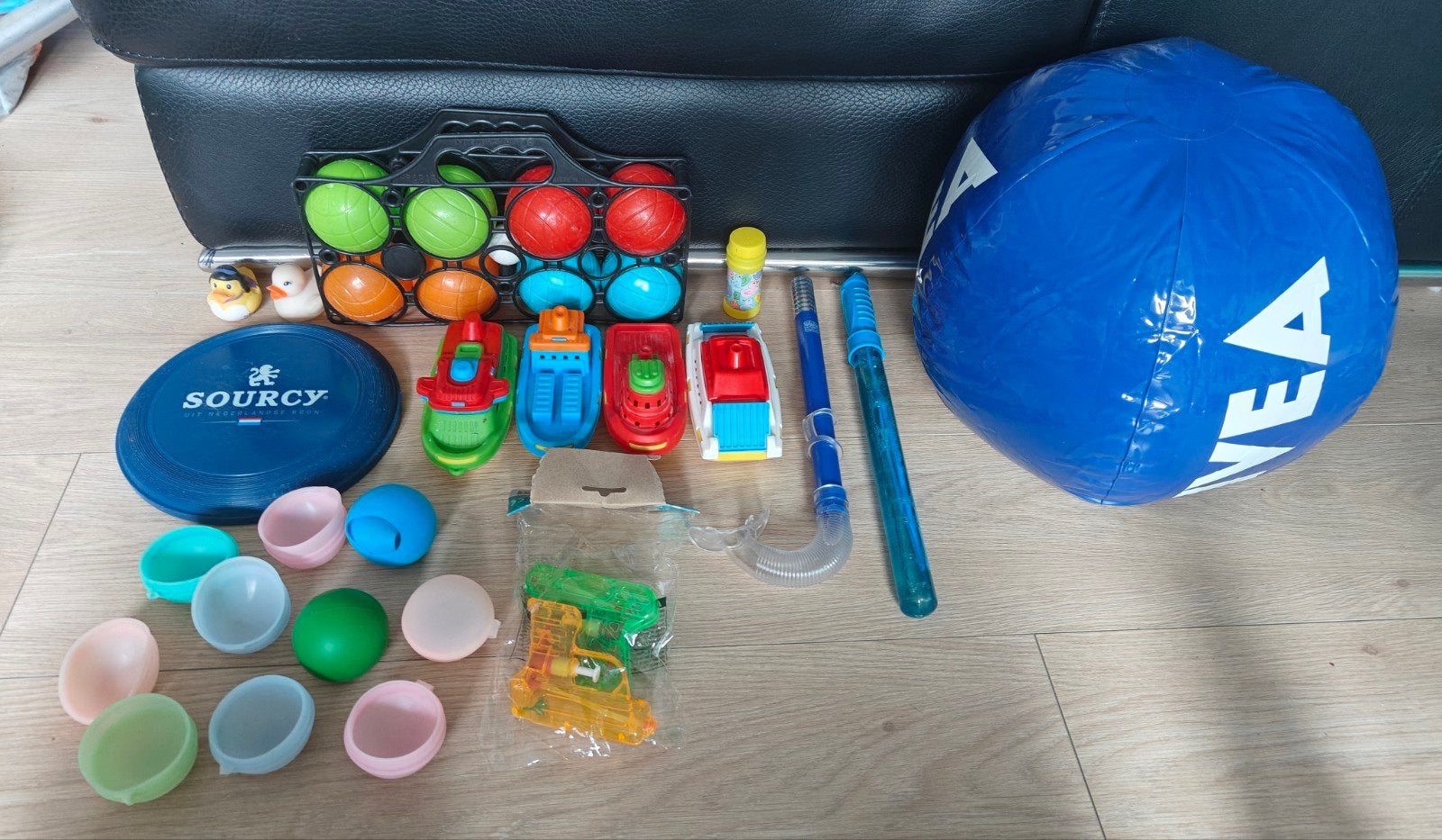Grote set strandspeelgoed / zomerspeelgoed, Overige supermarkten, Ophalen of Verzenden