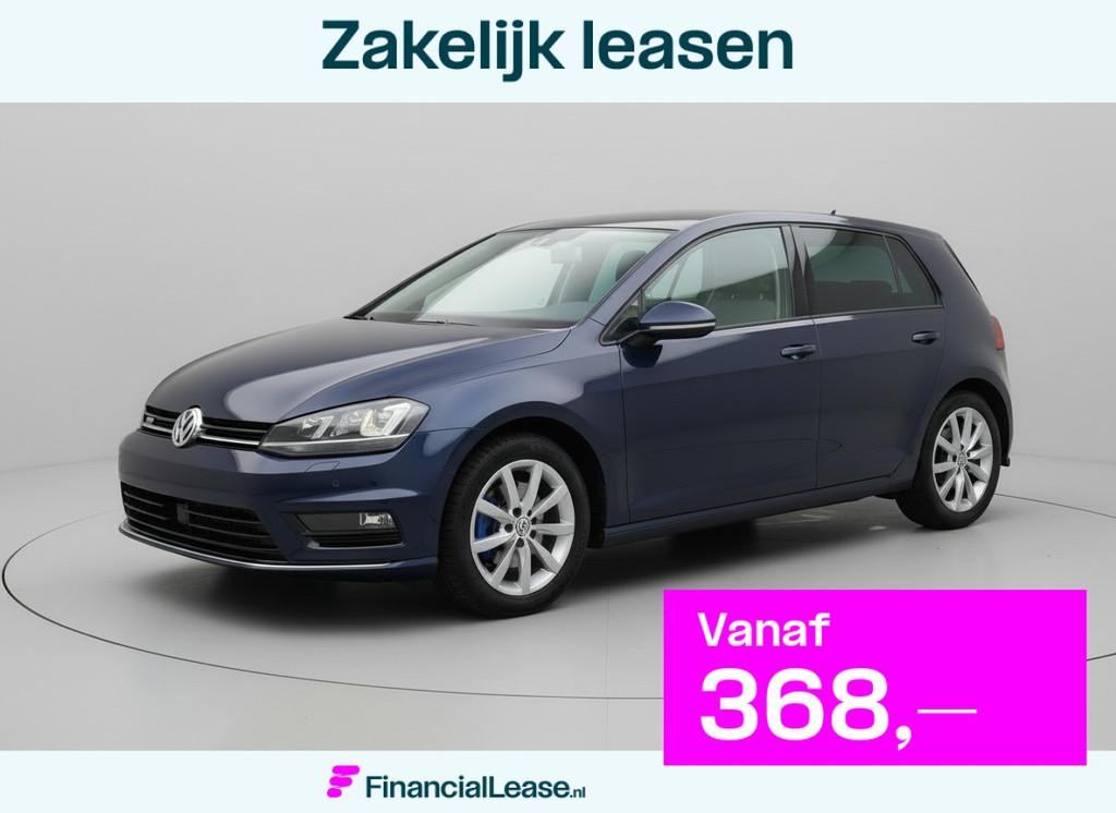 Volkswagen Golf 1.4 TSI 150pk Automaat R-Line * Panorama * D, Gebruikt, 4 cilinders, 150 pk, Blauw