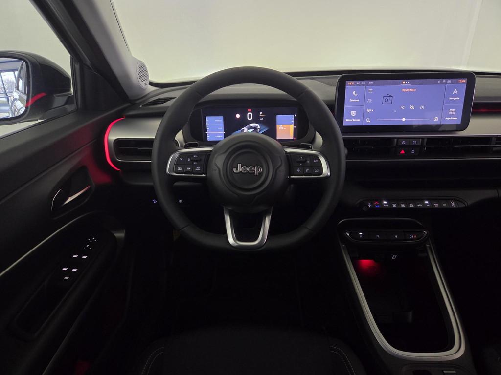 Jeep Avenger 1.2 e-Hybrid Summit | Apple-Android | Parkeerca, Auto's, Jeep, Stof, Gebruikt, 1199 cc, 620 kg