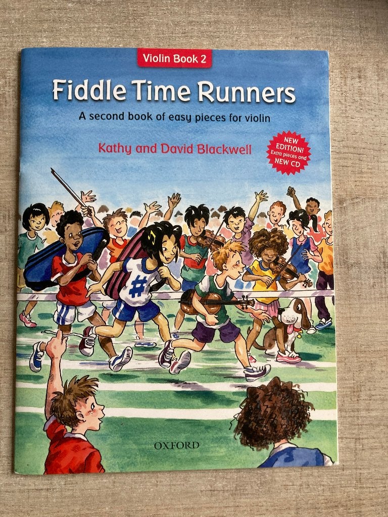 Fiddle Time Runners - Violin Book 2 met CD, Gebruikt, Ophalen of Verzenden, Viool of Altviool, Artiest of Componist