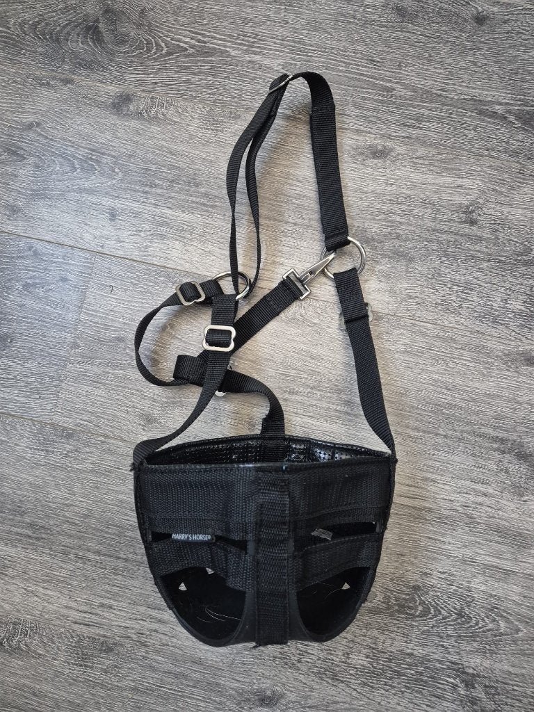 Harry's Horse graasmasker maat M/Cob, Harry's Horse, Ophalen of Verzenden, Masker/net, Zwart