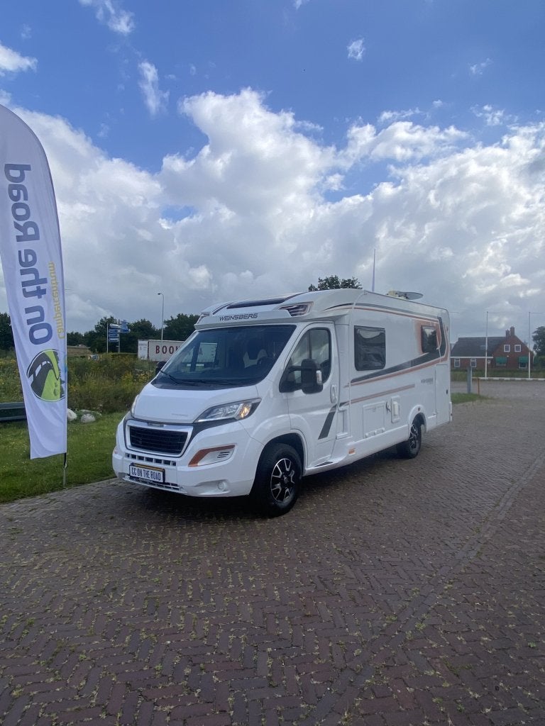 Weinsberg Pepper 600 Peugeot 163 PK, Half-integraal, 2, Caravans en Kamperen, Overige merken, 6 tot 7 meter, Bedrijf, Tot en met 3