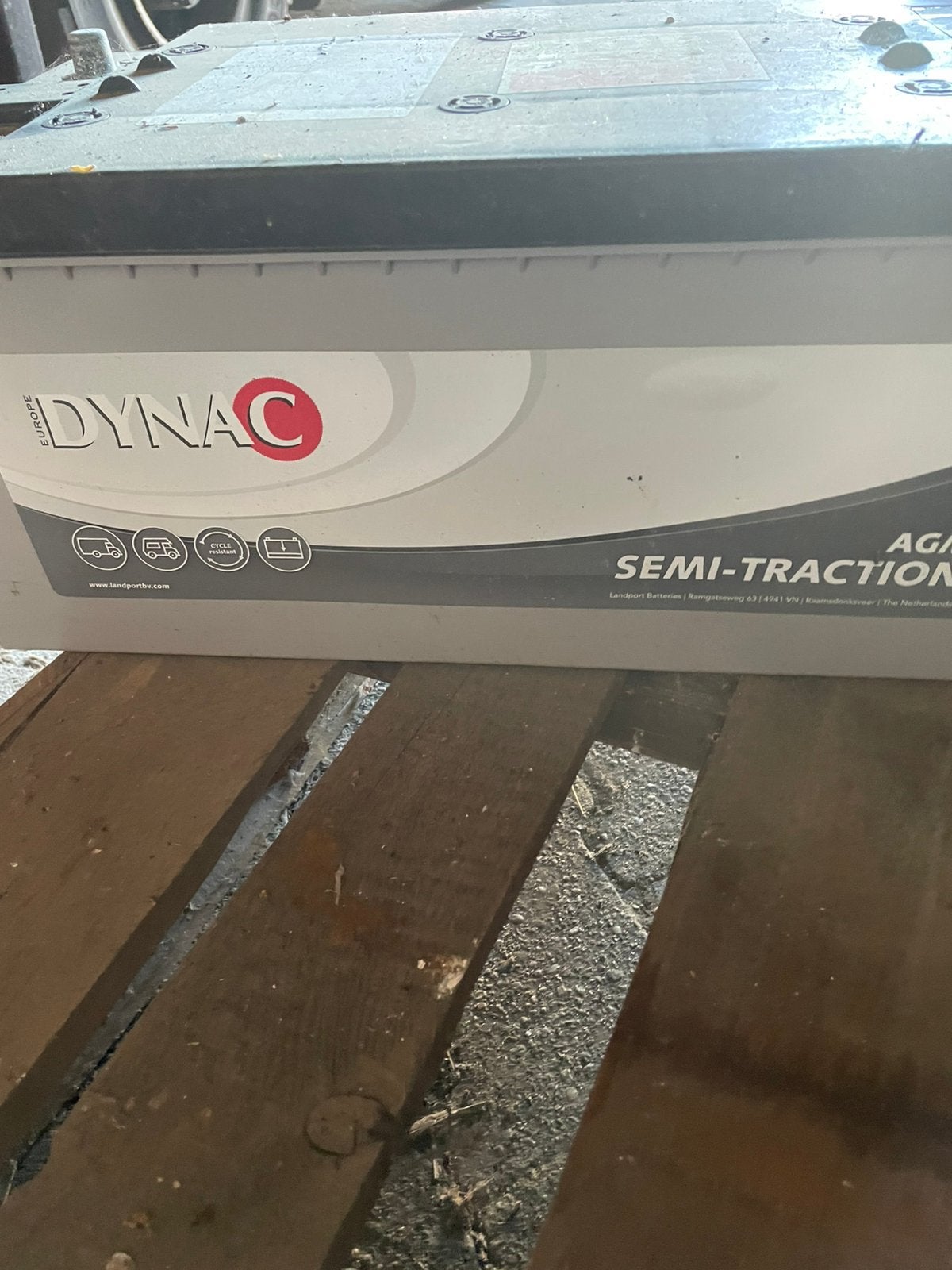 Accu dynac, Ophalen, Gebruikt