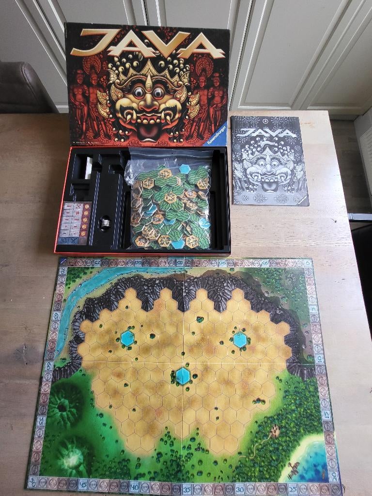 spel Java, Hobby en Vrije tijd, Gezelschapsspellen | Bordspellen, Een of twee spelers, Ophalen of Verzenden, Zo goed als nieuw