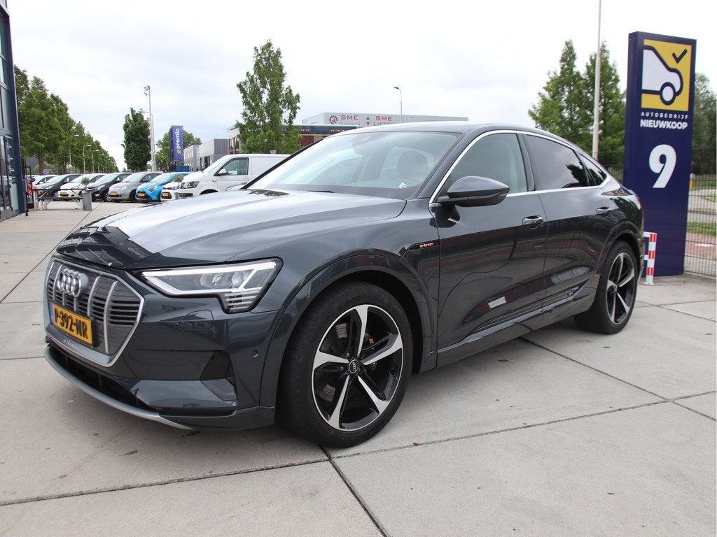 Audi e-tron Sportback 55 quattro Advanced ed. Plus 95 kWh Le, Auto's, Audi, Bedrijf, Te koop, e-tron, 4x4, ABS, Achteruitrijcamera