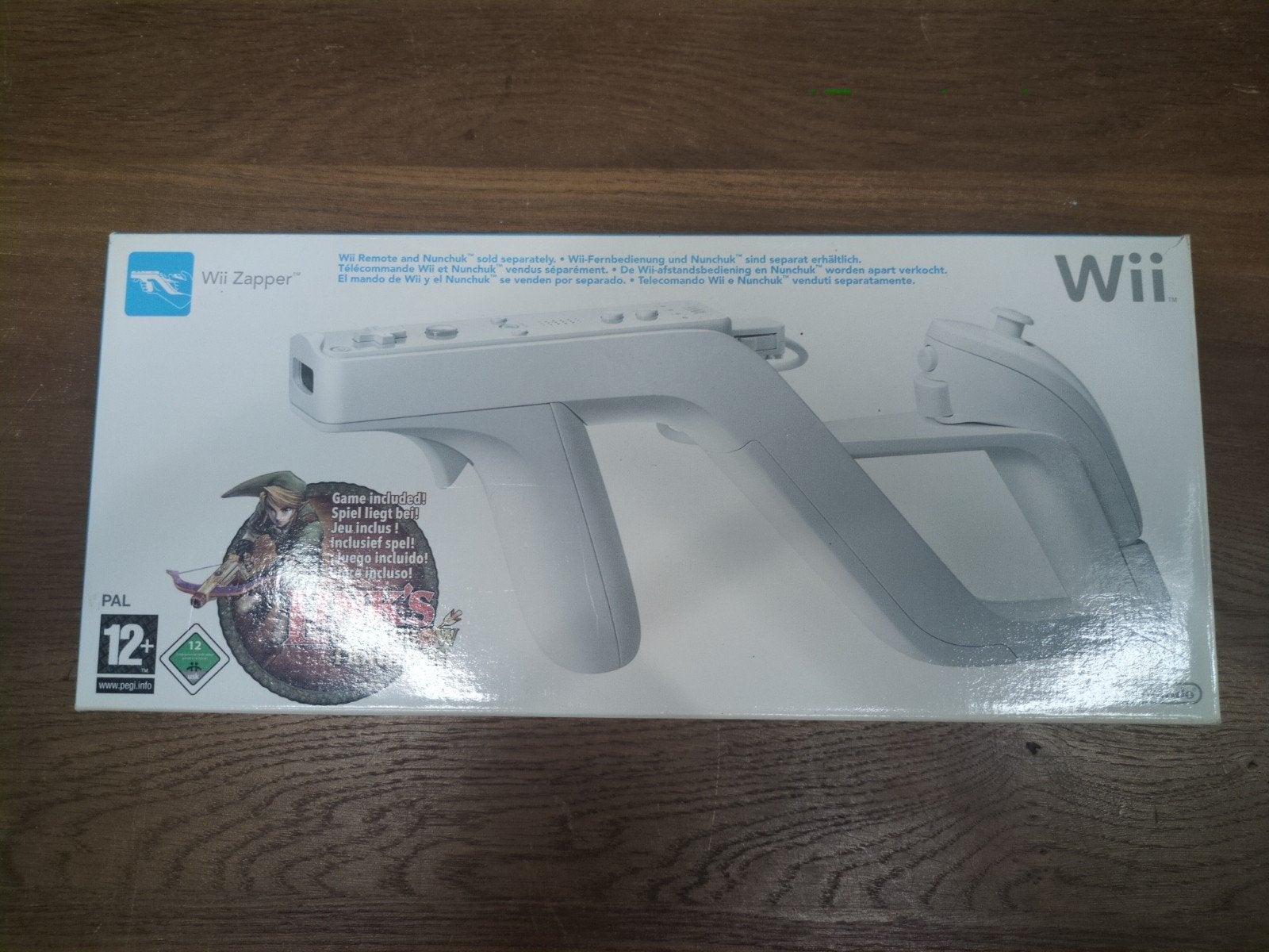 Link's Crossbow Training + Wii Zapper (Wii), Spelcomputers en Games, Shooter, 1 speler, Ophalen of Verzenden, Zo goed als nieuw