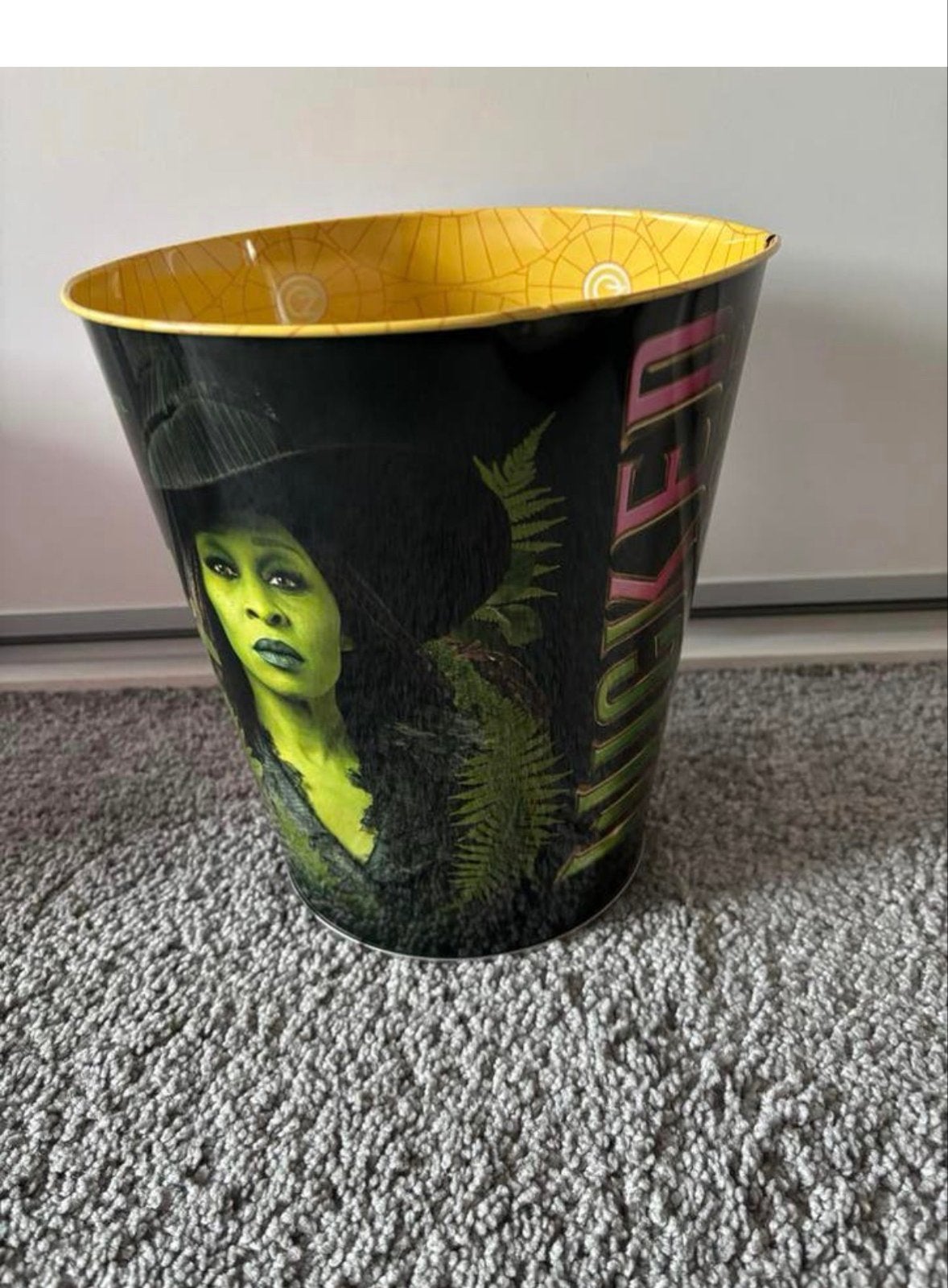 Wicked Popcorn Bucket - Musical Souvenir, Ophalen of Verzenden, Zo goed als nieuw