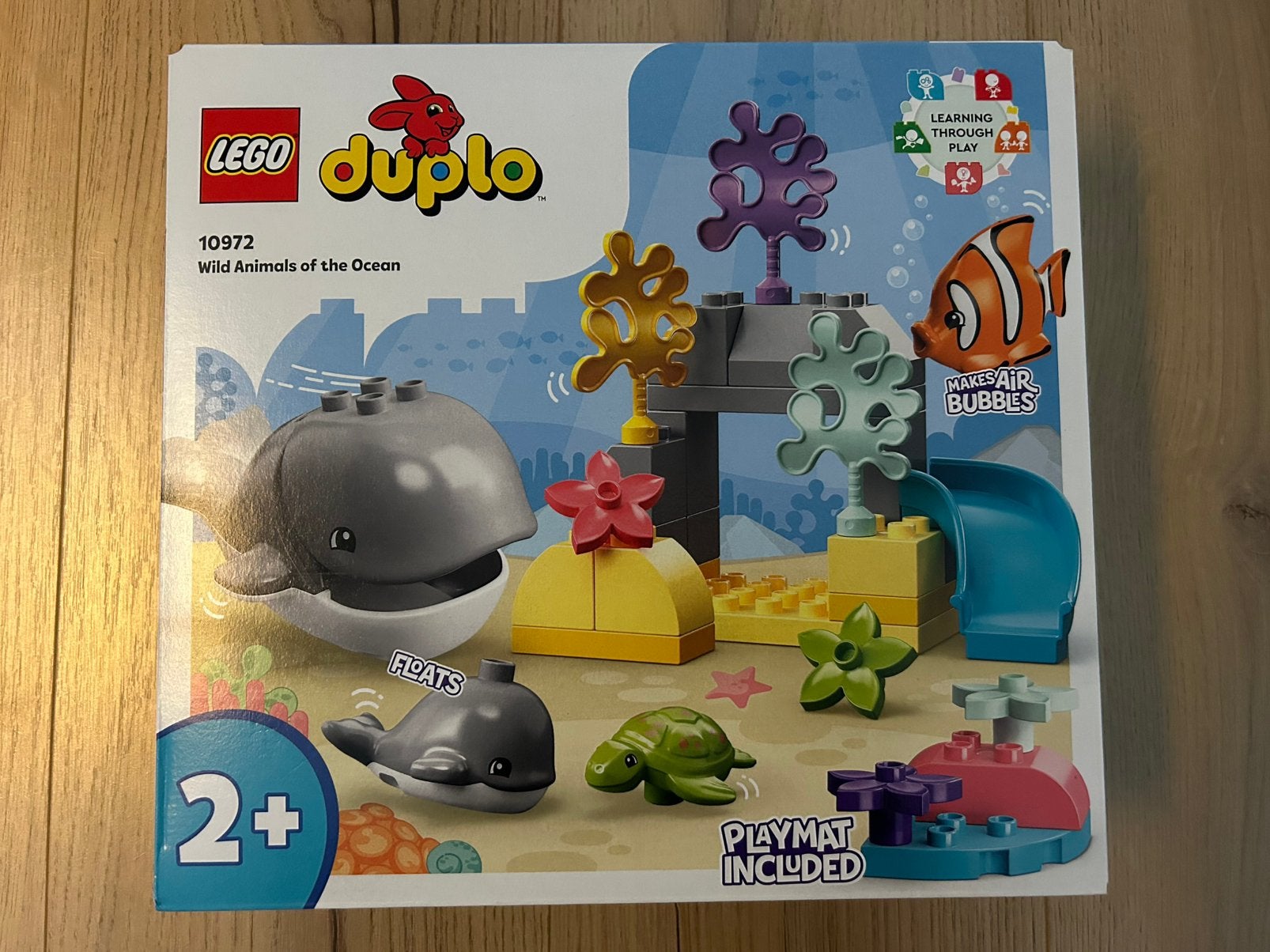 Duplo Wilde Dieren Van De Zee - 10972 NIEUW, Nieuw, Ophalen of Verzenden, Duplo, Complete set