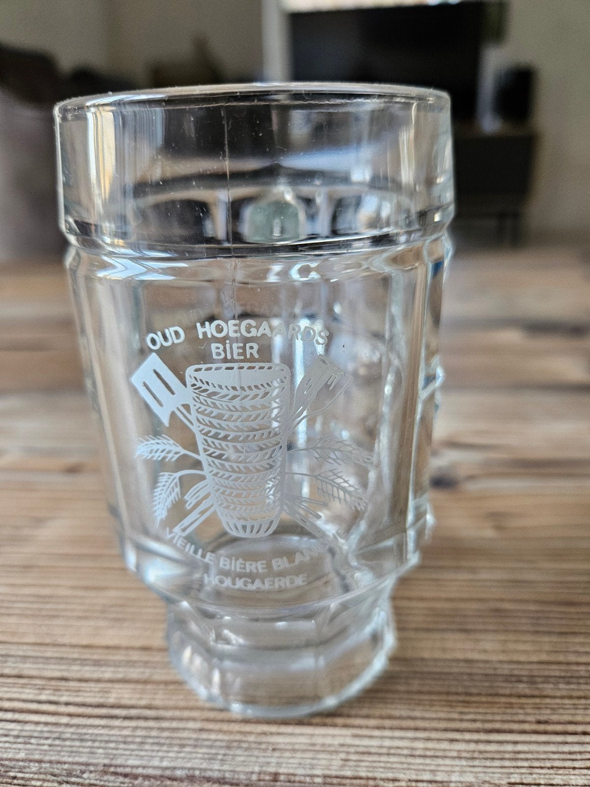 Vintage Hoegaarden Bierpul - Oud Hoegaards Bier, Ophalen of Verzenden
