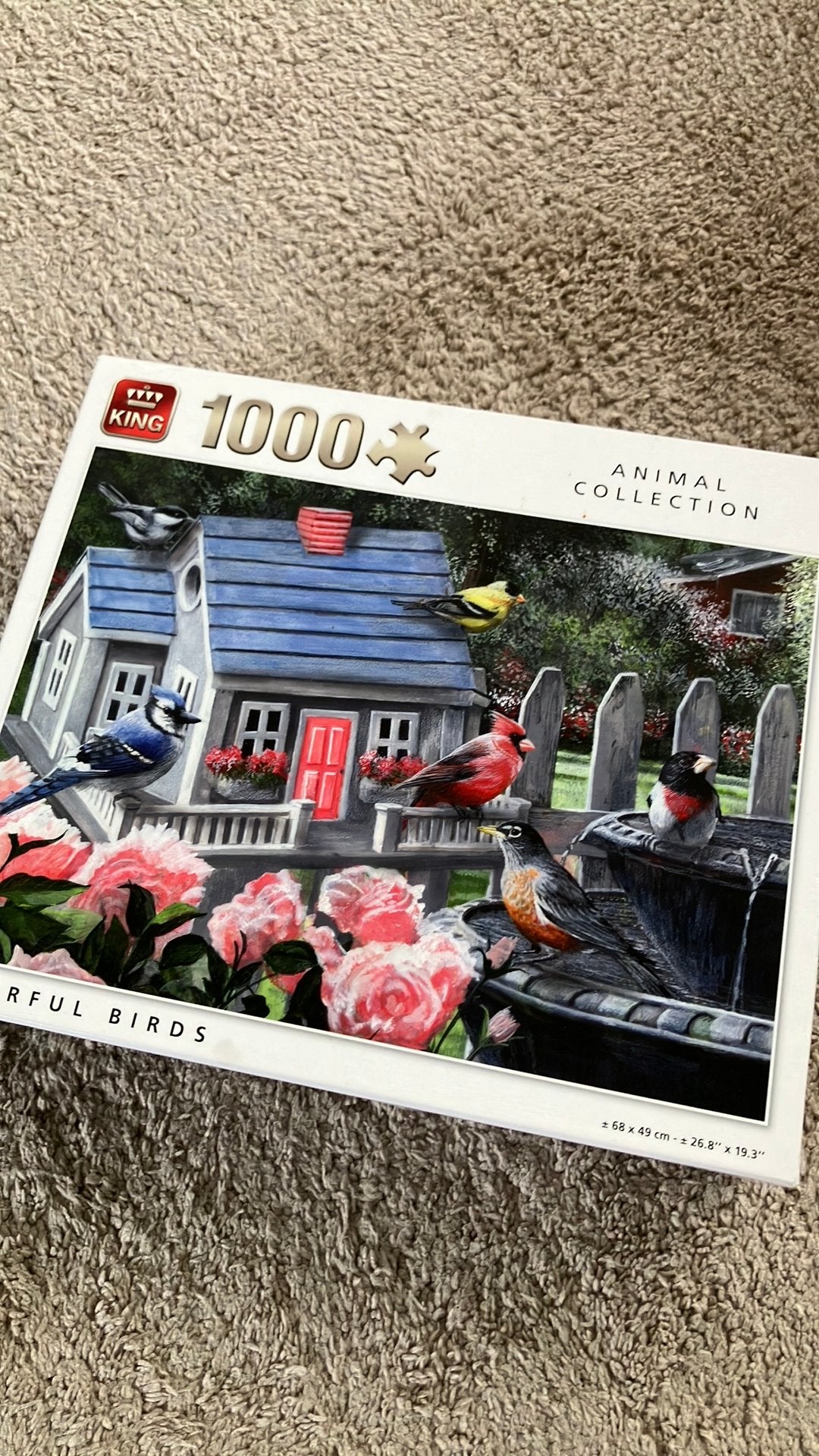 Colorful  birds puzzel, Ophalen of Verzenden, 500 t/m 1500 stukjes