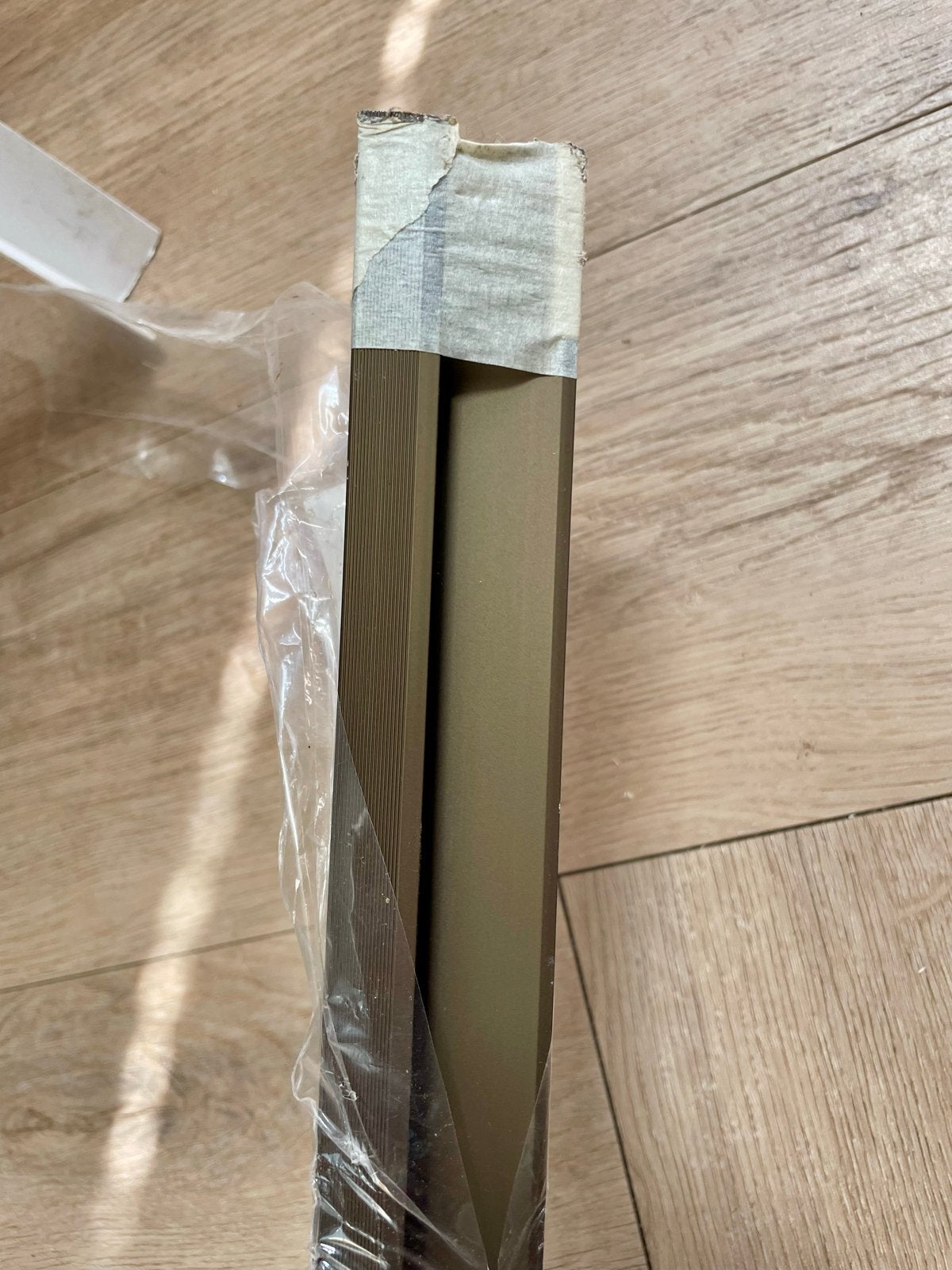 Proline Profielframe Aluminium Eloxiert Bronze 270 cm, Ophalen, Overige materialen, Overige typen, Nieuw