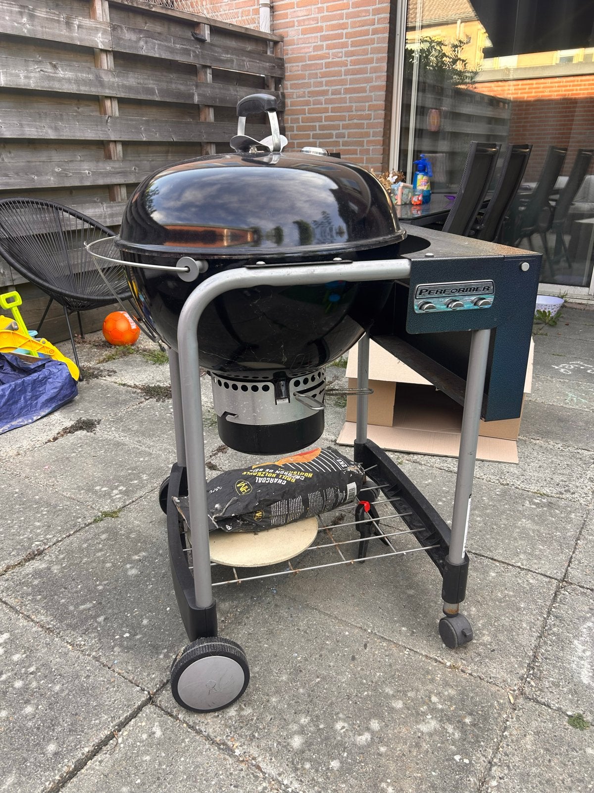 Weber Performer BBQ compleet met accessoires, Ophalen of Verzenden, Gebruikt
