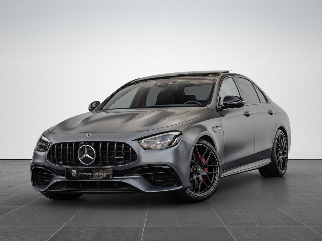 Mercedes-Benz E-Klasse AMG 63 S 4MATIC+ 612pk Pano Burmester, Auto's, Automaat, Gebruikt, 120 €/maand, Vierwielaandrijving