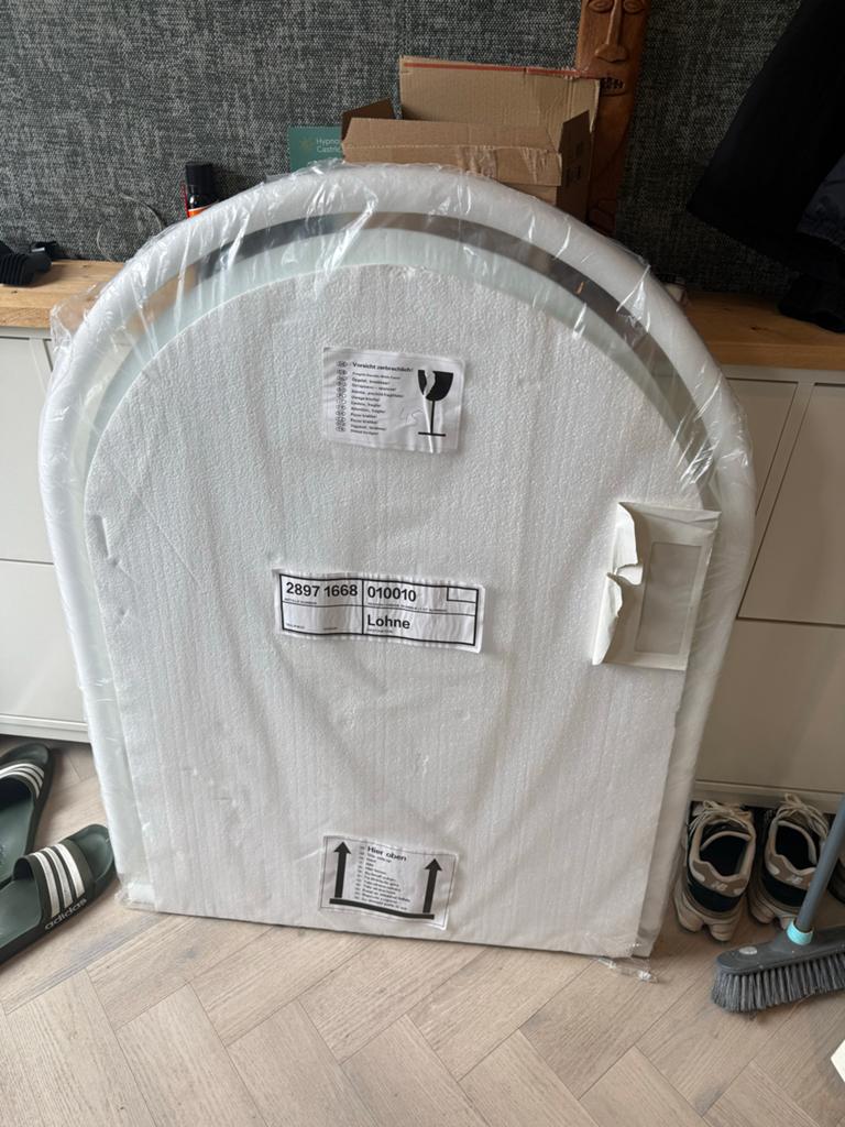 Glazen vloerplaat kachel 85x100cm - 6mm gehard glas, Ophalen, Nieuw, Vrijstaande haard, Overige soorten