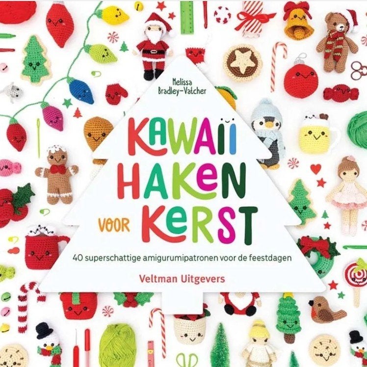 Kawaii haken voor kerst - Melissa Bradley, De Bondt, Nieuw, Ophalen of Verzenden, Service@bondt.com