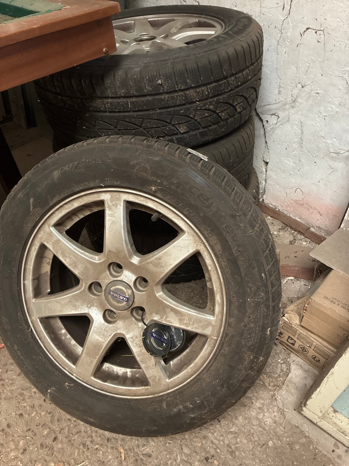 Gebruikte Volvo banden en velgen, Ophalen, Gebruikt