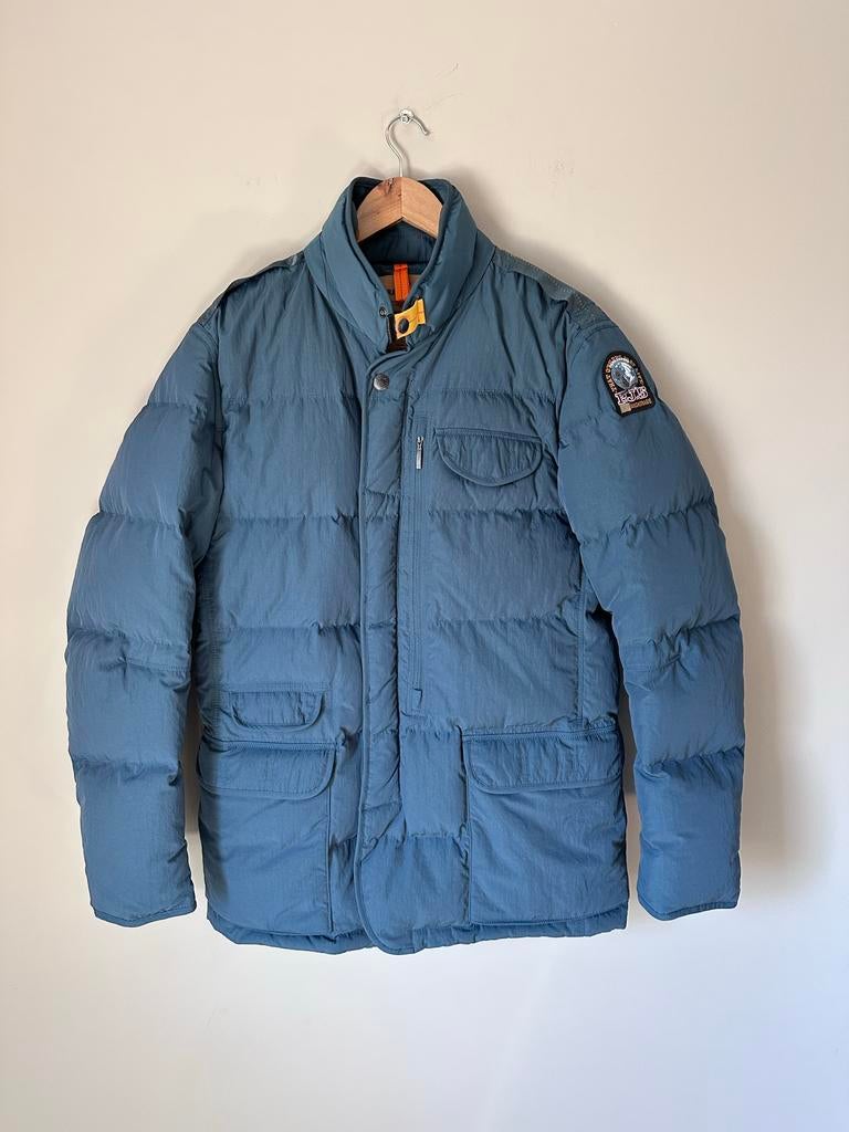 Parajumper’s jas maat L - nieuwstaat, Ophalen of Verzenden, Zo goed als nieuw, Maat 52/54 (L), Blauw