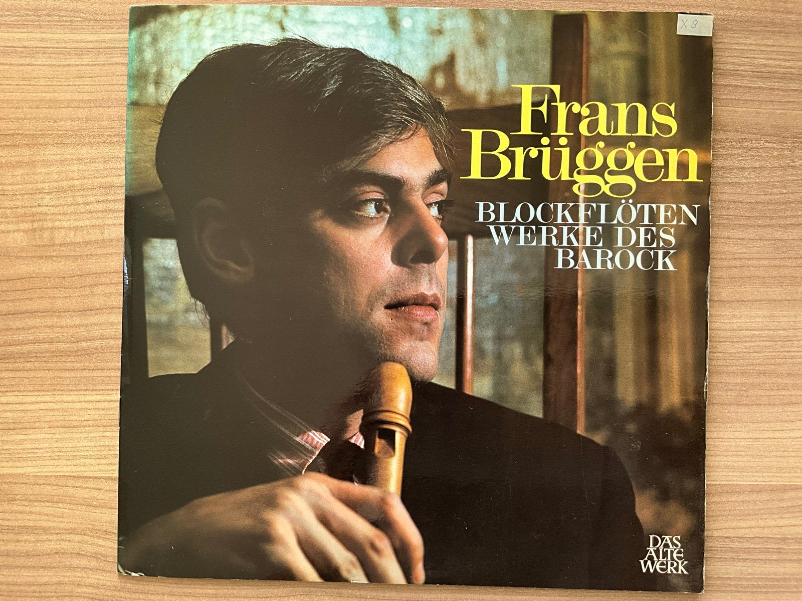 Frans Brüggen - Blokflöten Werke des Barock LP, Ophalen of Verzenden, Vivaldi, Kamermuziek, Gebruikt