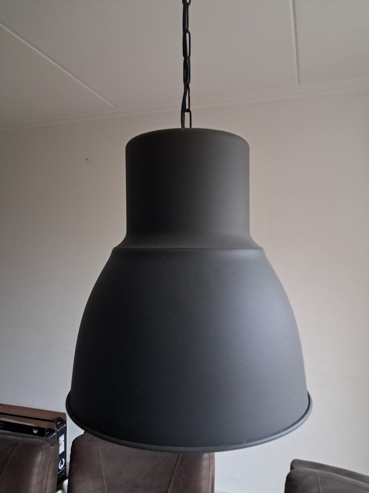 Ikea hektar hanglamp, Ophalen, Zo goed als nieuw, Metaal, Minder dan 50 cm