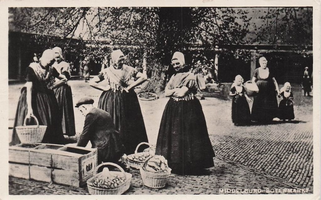 703-305-029 Middelburg Botermarkt, Verzenden, Voor 1920, Zeeland