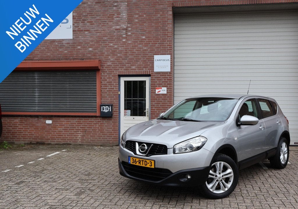 Nissan Qashqai 1.6 Acenta 2e eigenaar NAP Trekhaak Cruise AP, Auto's, Nissan, Bedrijf, Te koop, Qashqai, ABS, Airbags, Airconditioning