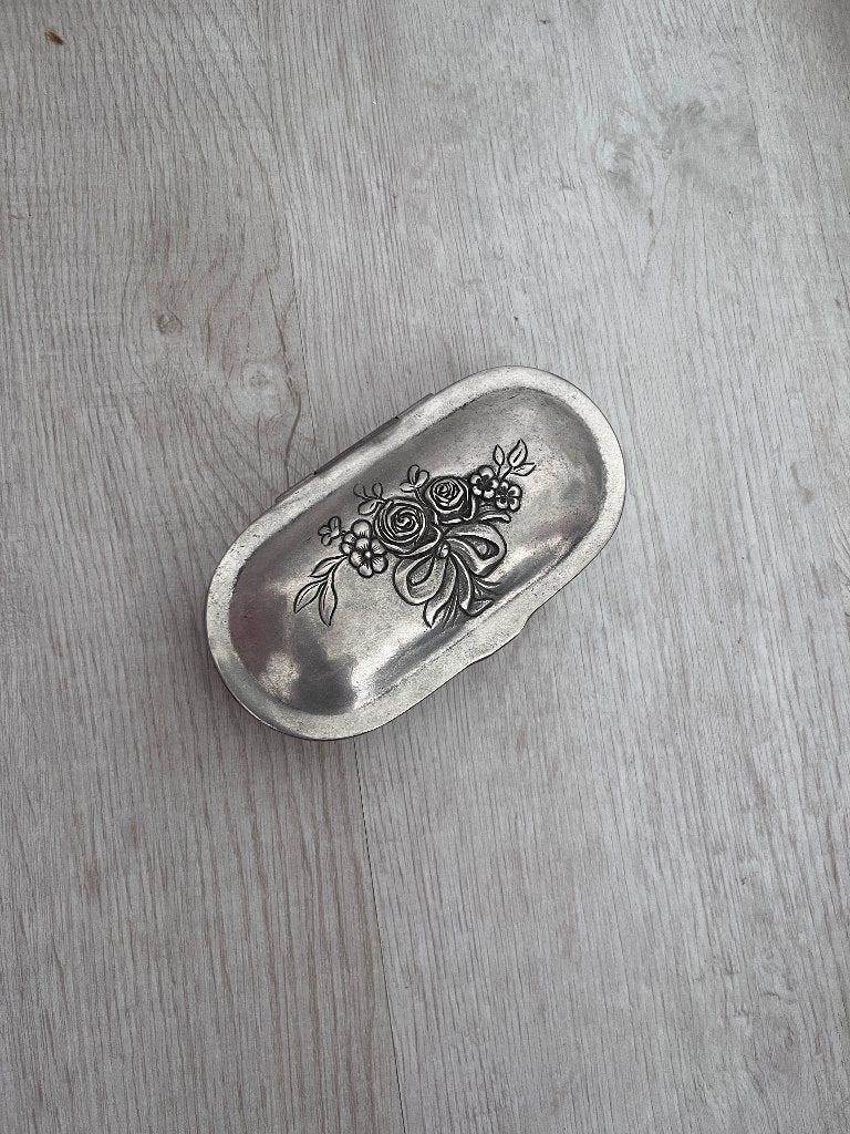Tinnen doosje, Antiek en Kunst, Antiek | Tin, Ophalen of Verzenden