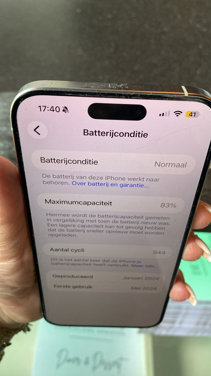 Iphone 15 pro max, Ophalen, Zwart, 256 GB, IPhone 15 Pro Max