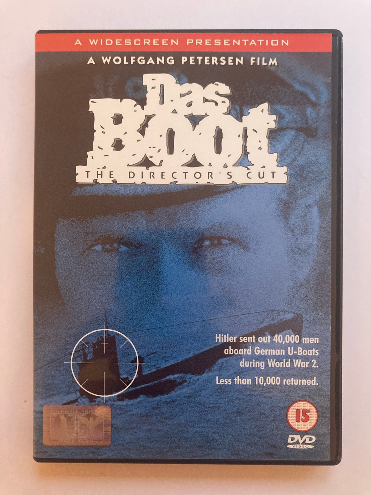 Das Boot, 1981 / DVD / The Director’s Cut / UK import, Vanaf 16 jaar, Ophalen of Verzenden, Zo goed als nieuw, Duits