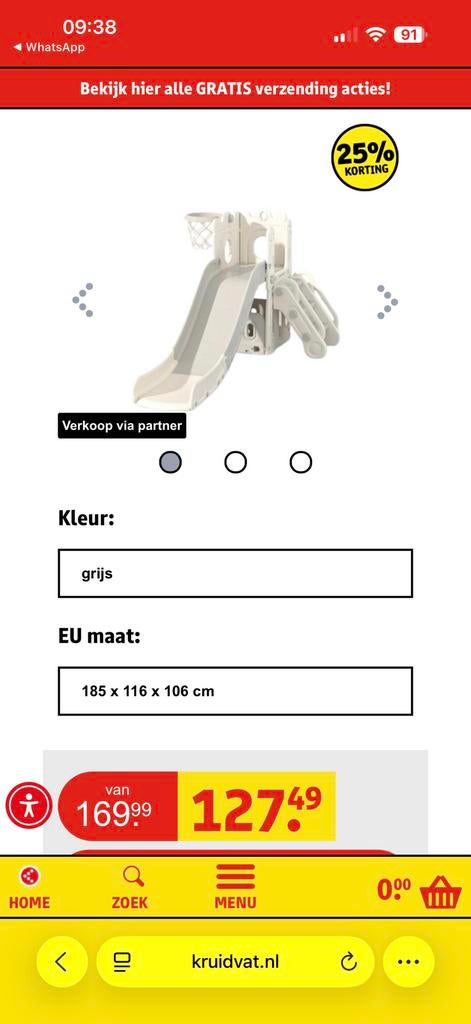 Nieuwe glijbaan, Ophalen, Nieuw, Glijbaan, Aanbouwonderdeel