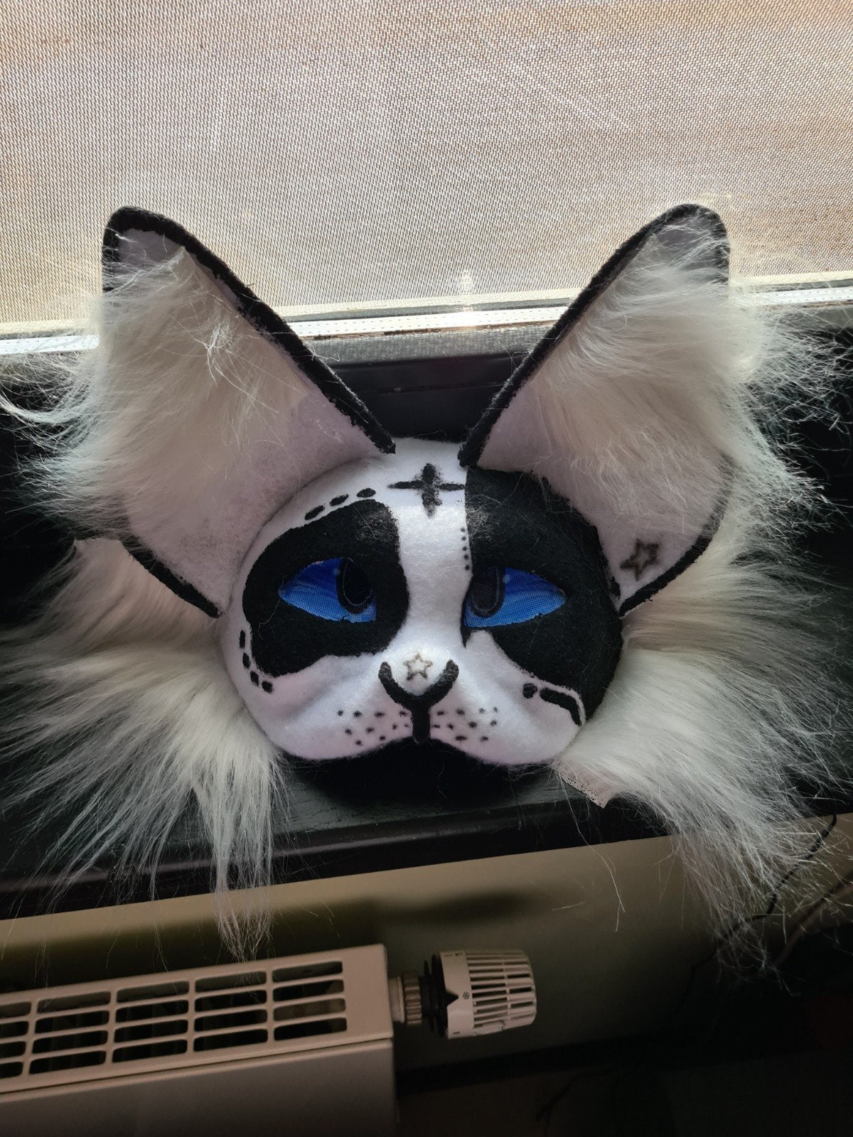 Therian masker kat, Ophalen of Verzenden, Zo goed als nieuw