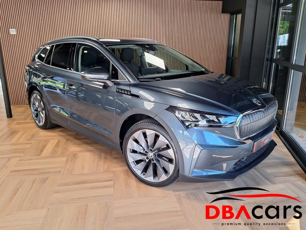 Skoda Enyaq iV 80 Pano, Adapt Cruise, Elec Stoel + Mem., Auto's, Skoda, Bedrijf, Te koop, Enyaq, ABS, Achteruitrijcamera, Adaptive Cruise Control