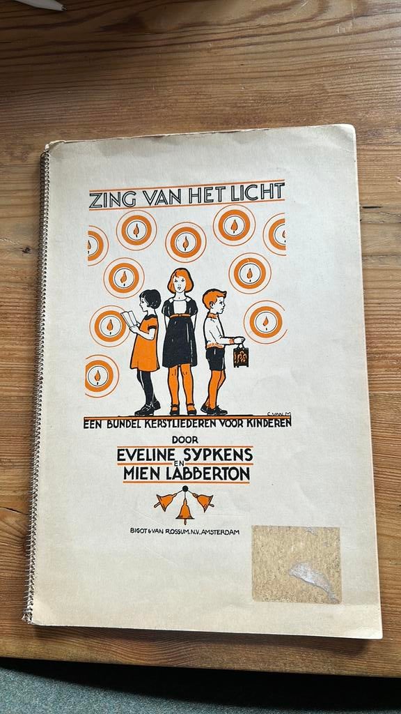 Bundel kerstliederen voor kinderen., Ophalen of Verzenden, Zo goed als nieuw, Religie en Gospel