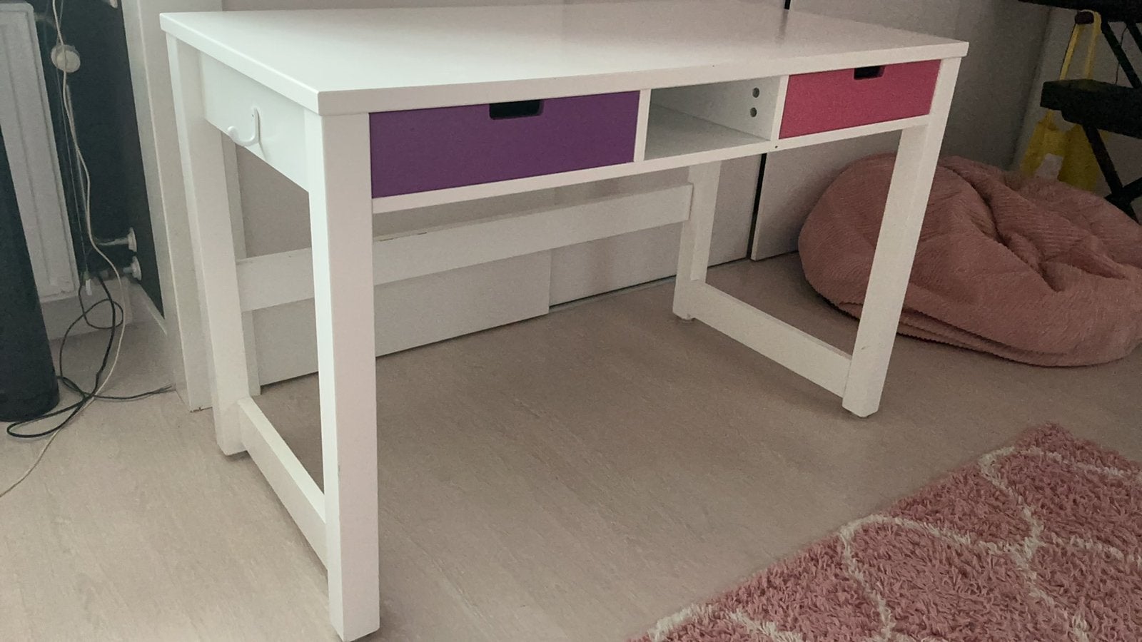 Bopita kinder bureau serie mix/match, 2 gekleurde lades, Huis en Inrichting, Bureaus, Ophalen, Met lades, Gebruikt, Kinderbureau