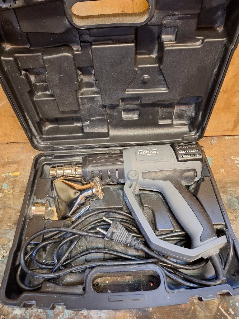 Gamma heteluchtpistool HG-2000E, Ophalen, Gebruikt