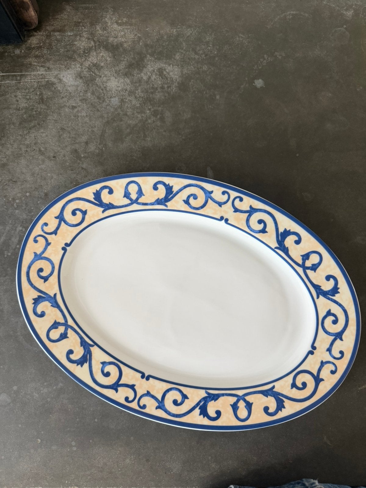 Serveer schaal, Ophalen, Overige stijlen, Glas, Schaal of Schalen