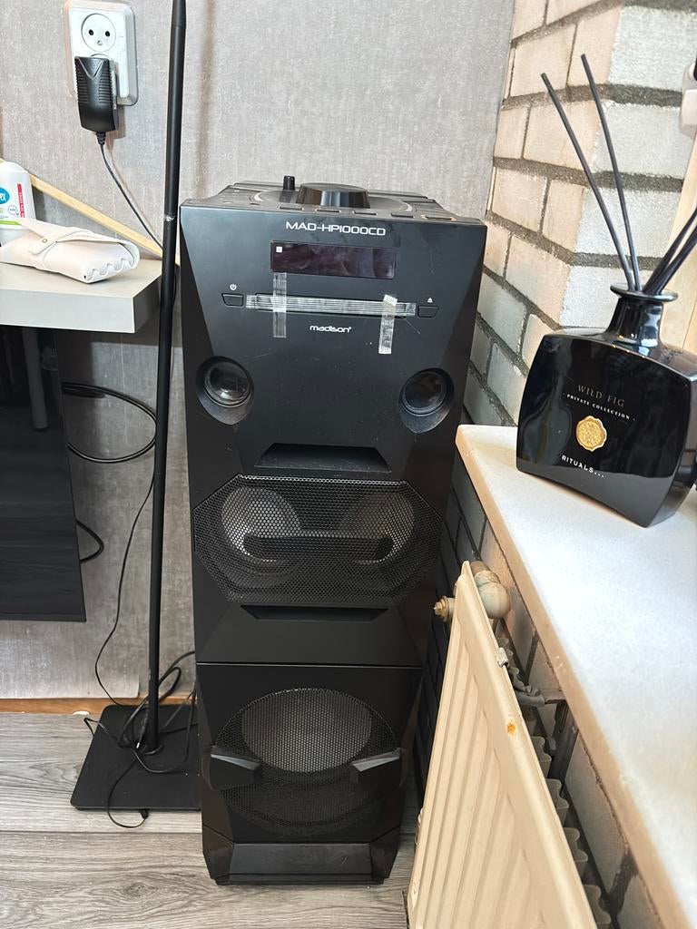 Madison MAD-HP1000CD Hifi-systeem met Bluetooth en CD €65, Audio, Tv en Foto, Stereo-sets, Gebruikt, Cd-speler, Overige merken