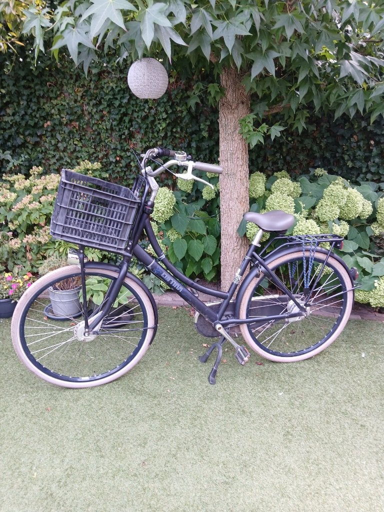 Cortina U4 Moederfiets Jeans Blue, Gebruikt, Mandje, 0 zitjes, 50 tot 53 cm