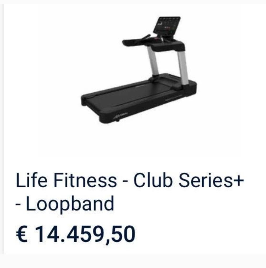 Life Fitness Integrity Loopband - Professionele Kwaliteit, Sport en Fitness, Ophalen of Verzenden, Zo goed als nieuw, Benen, Overige typen