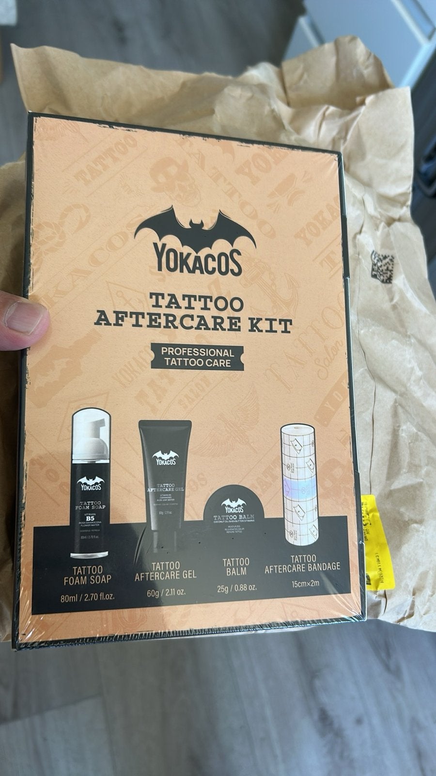 Yokacos Tattoo Aftercare Kit - Complete Verzorgingsset, Ophalen, Nieuw, Overige typen