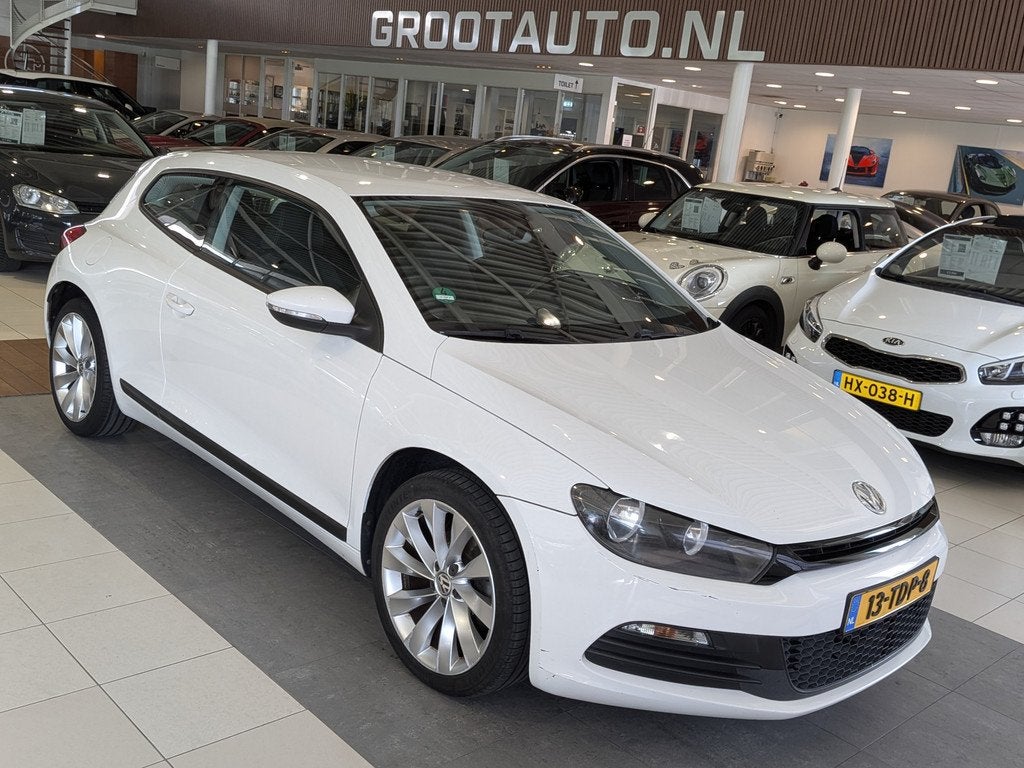 Volkswagen Scirocco 1.4 TSI Highline Airco, Cruise Control,, Auto's, Volkswagen, Voorwielaandrijving, Euro 5, Stof, Gebruikt
