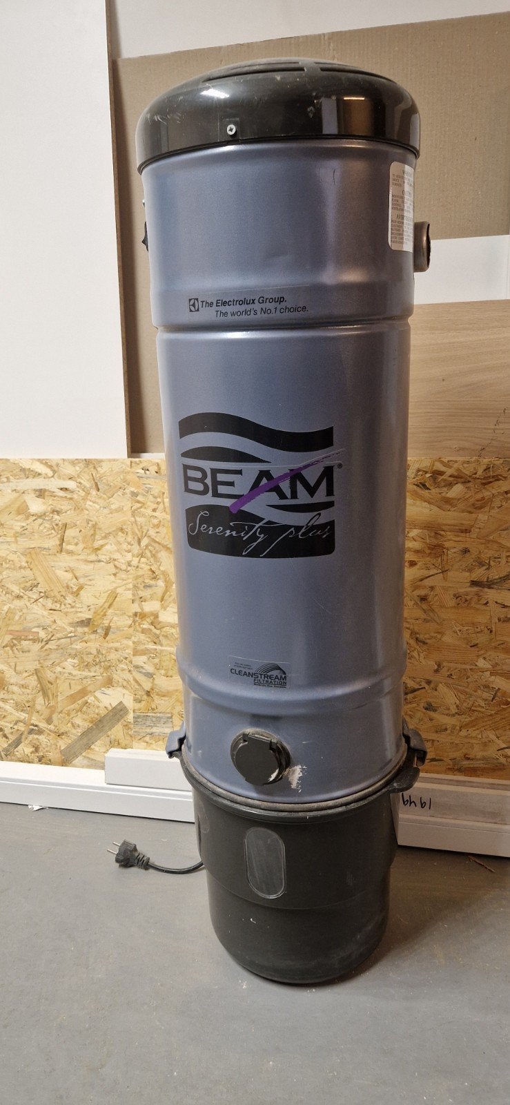 Beam Serenity Plus centrale stofzuiger 1700W, Ophalen, Gebruikt, Overige typen, 1600 tot 2000 watt