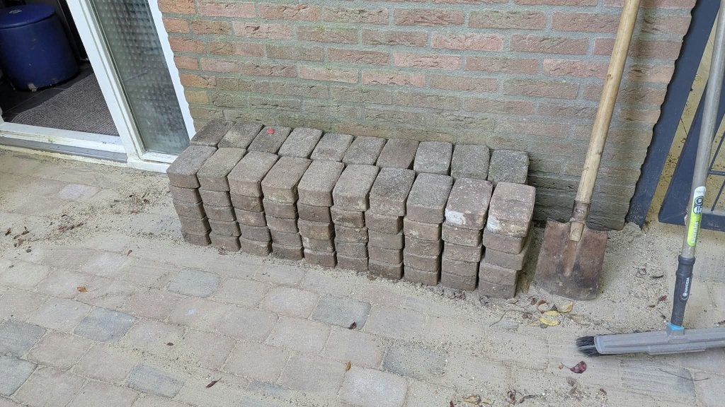 klinkers, Ophalen, Gebruikt, Klinkers, Minder dan 5 m²