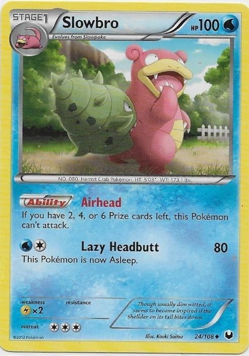 Dark Explorers,  Slowbro [uncommon] 24/108, Verzenden, Nieuw, Losse kaart