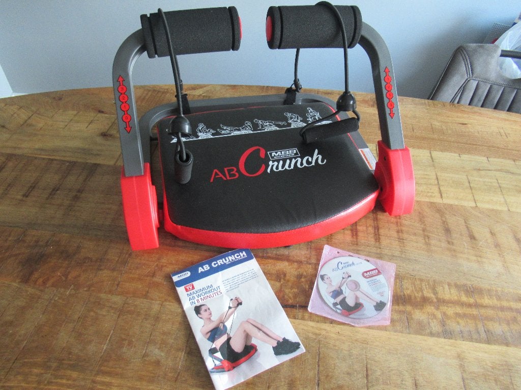 Ab crunch fitnessapparatuur van MBB Magic Body Builders, Ophalen of Verzenden, Nieuw, Benen, Overige typen
